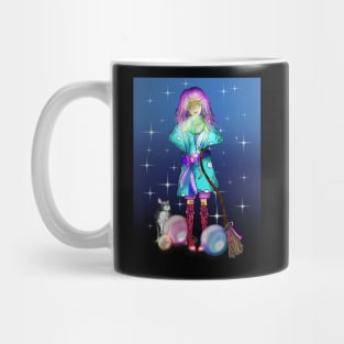 Apprentice sorcerer anime girl Mug